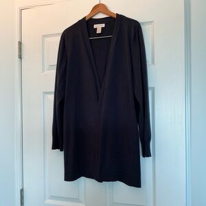Christopher & Banks Midnight Blue Women's Cardigan